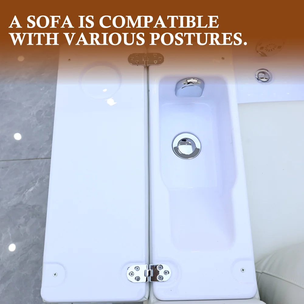 صالون تجميل سبا باديكير الأثاث الكهربائية مستلق حمام القدم كرسي محطة باديكير #4