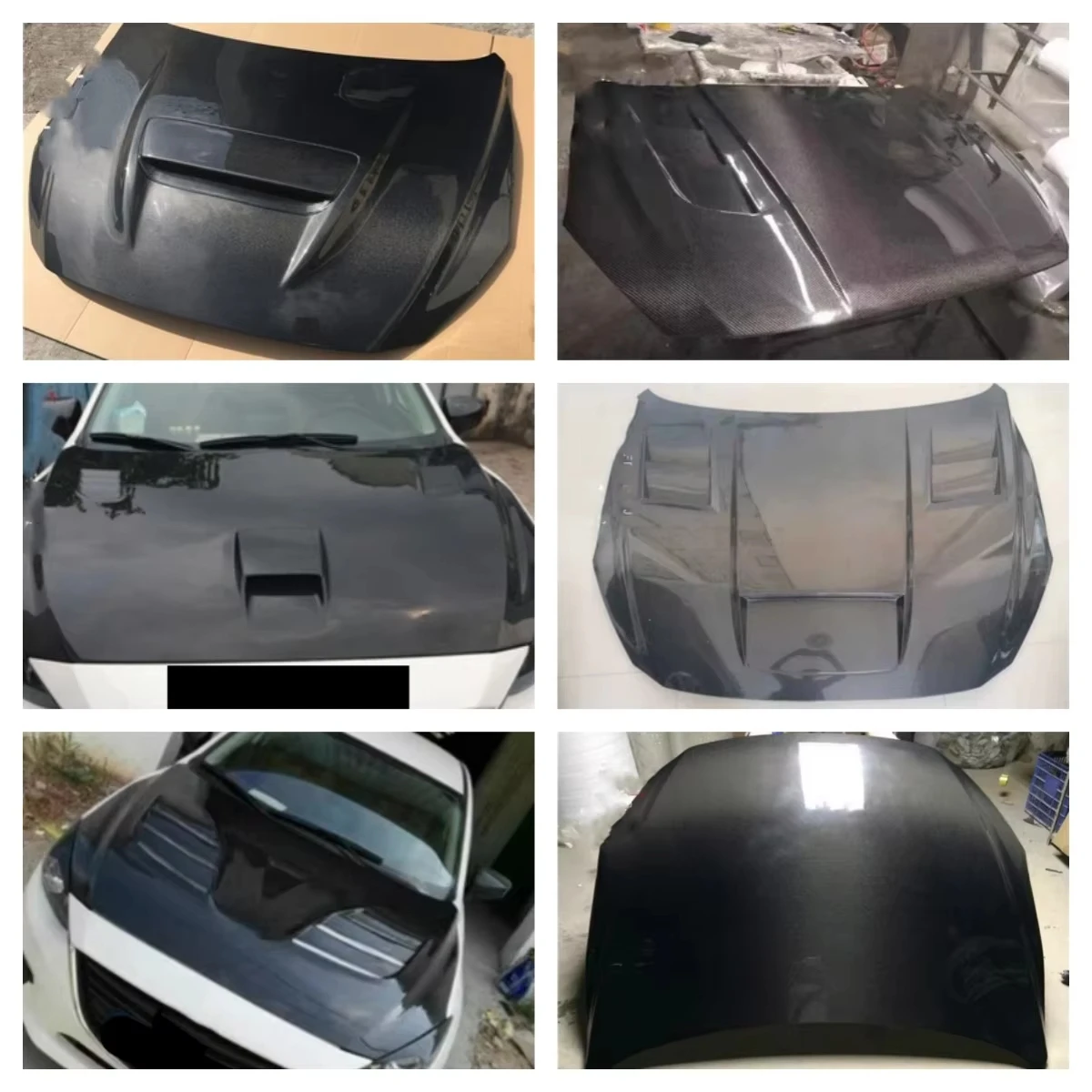 

Корпус из углеродного волокна для автомобиля Mazda3 Axela 2014 2016