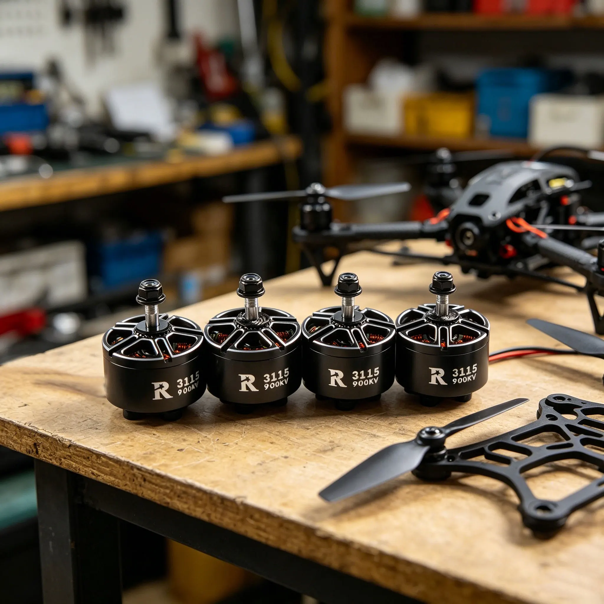 RC Brushless Motor R3115 900KV 3-6S rc parts for FPV Freestyle Mark4 APEX MANTA10