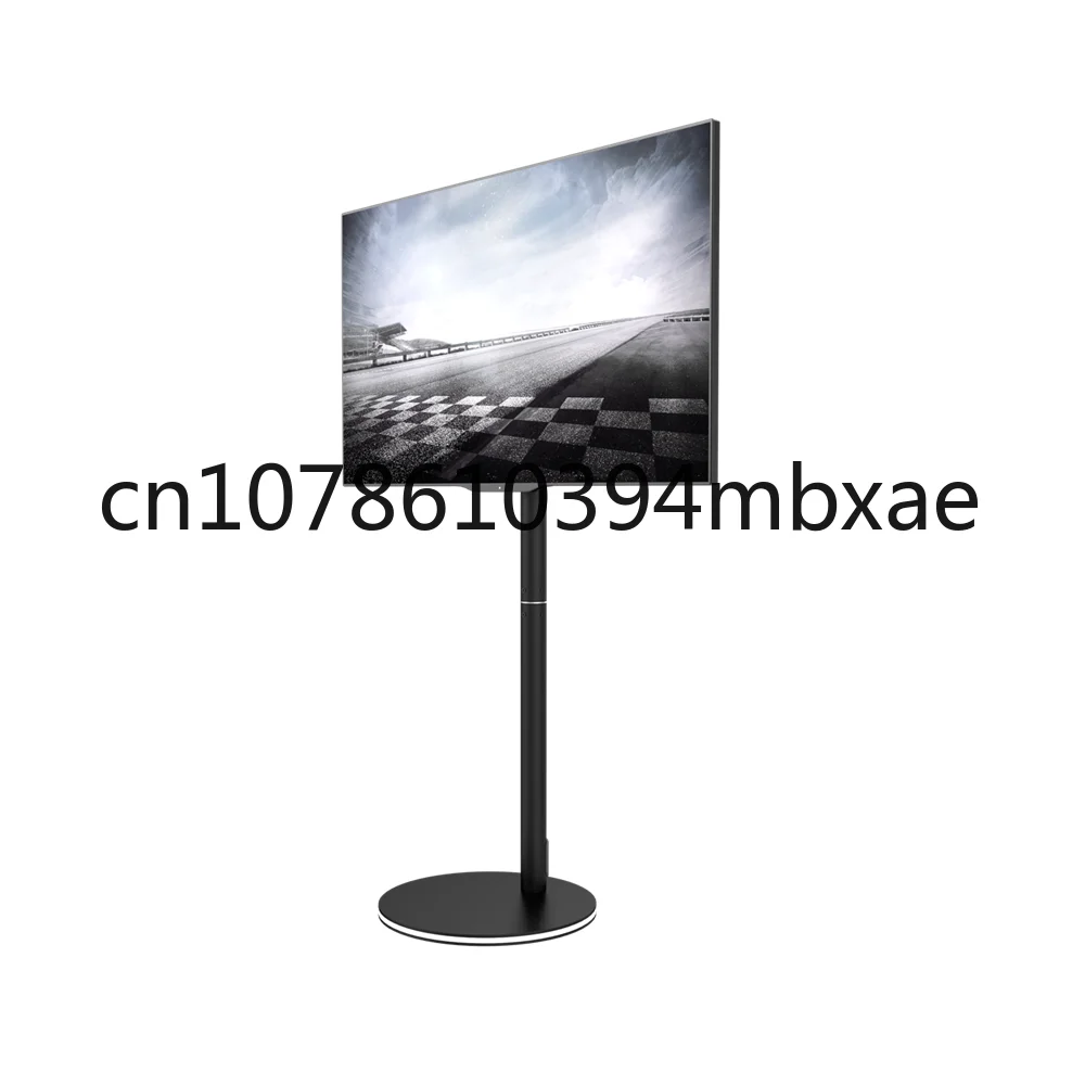 Free Standing TV Suporte para Chão com Roda, Luz LED, Elegante, Moderno, LG, 42 Polegadas