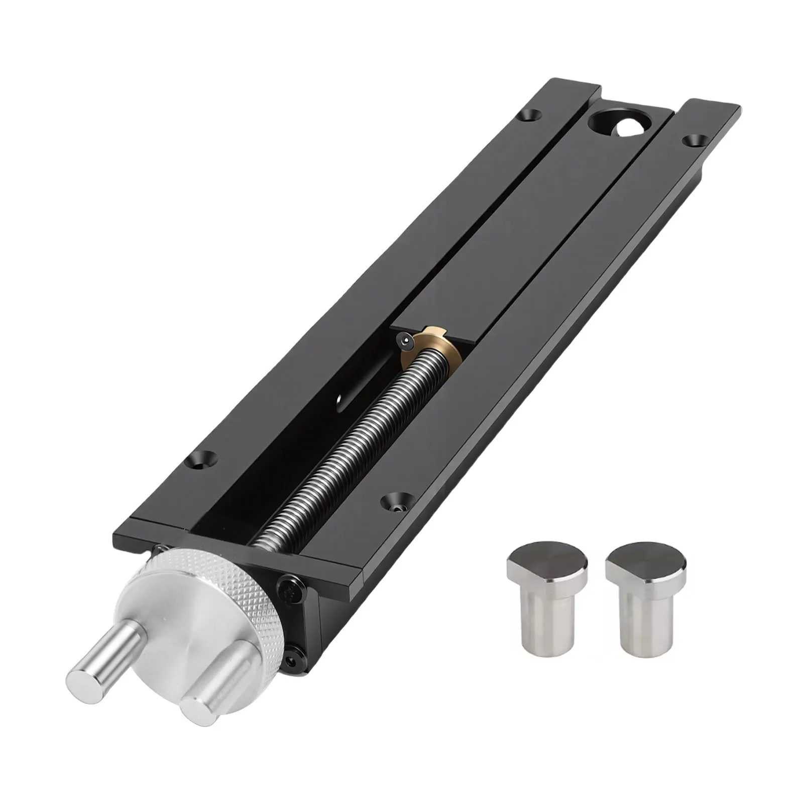 

Woodworking Table End Vise Quick Shift Inertial Vise Clamp 0-110mm Stroke 20mm Bench Hole Quick Shift Inertial Vise Clamp