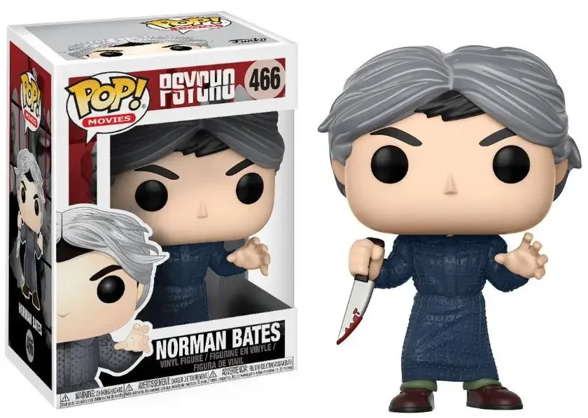 Funko pop  Overture to Scare by Norman Bates 466#  Vinyl Action Figures Collection Model Children Toys