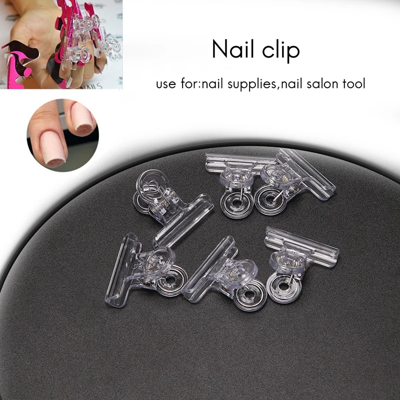 6Pcs/Set Rusian C Curve Nail Pinching Clips Multi Function Tool Acrylic Nails Pinchers