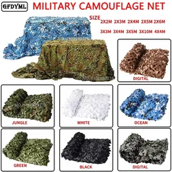 210D Military camouflage net hunting camouflage net garden gazebo net car tendalino bianco verde nero jungle desert color