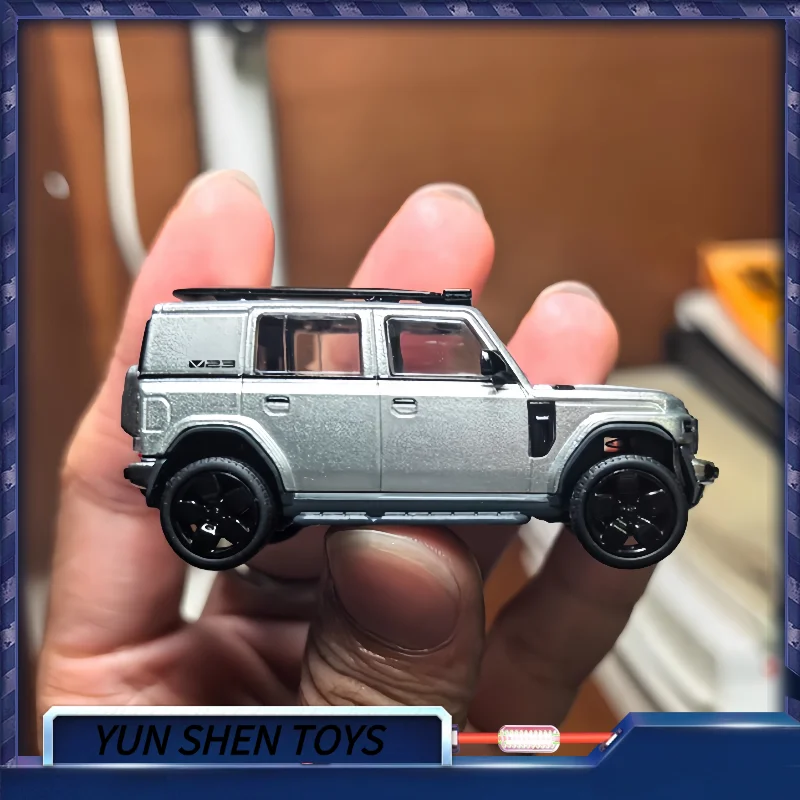 

Tuoyi масштаб 1:64 Chery Icar V23 маленький внедорожник модель автомобиля из сплава готовый продукт имитация игрушки статическая модель дисплей