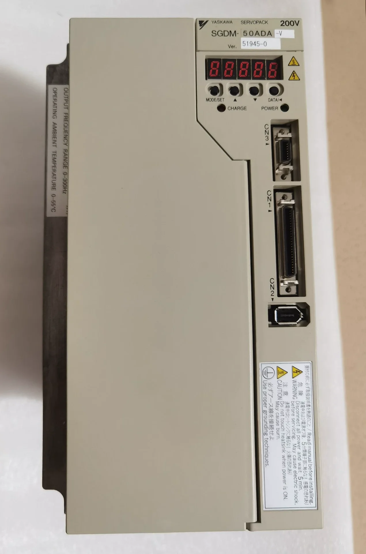 SGDM-50ADA-V Brand New Servo Drive Original Genuine，Fast shipping，SGDM 50ADA V