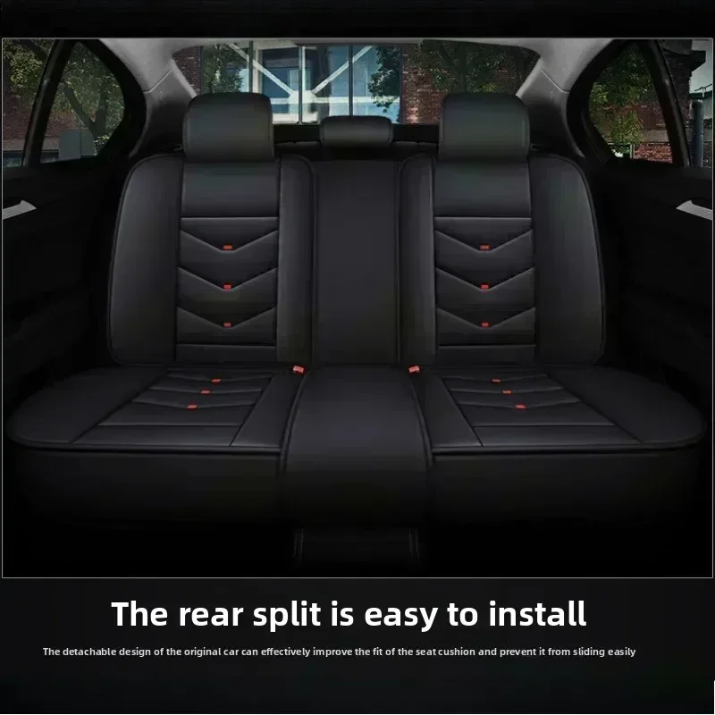 Чехол на автомобильное сиденье высокого класса из искусственной кожи, водонепроницаемый, износостойкий, устойчивый к талии, полностью обернутый чехол на сиденье ДЛЯ Nissan Frontier