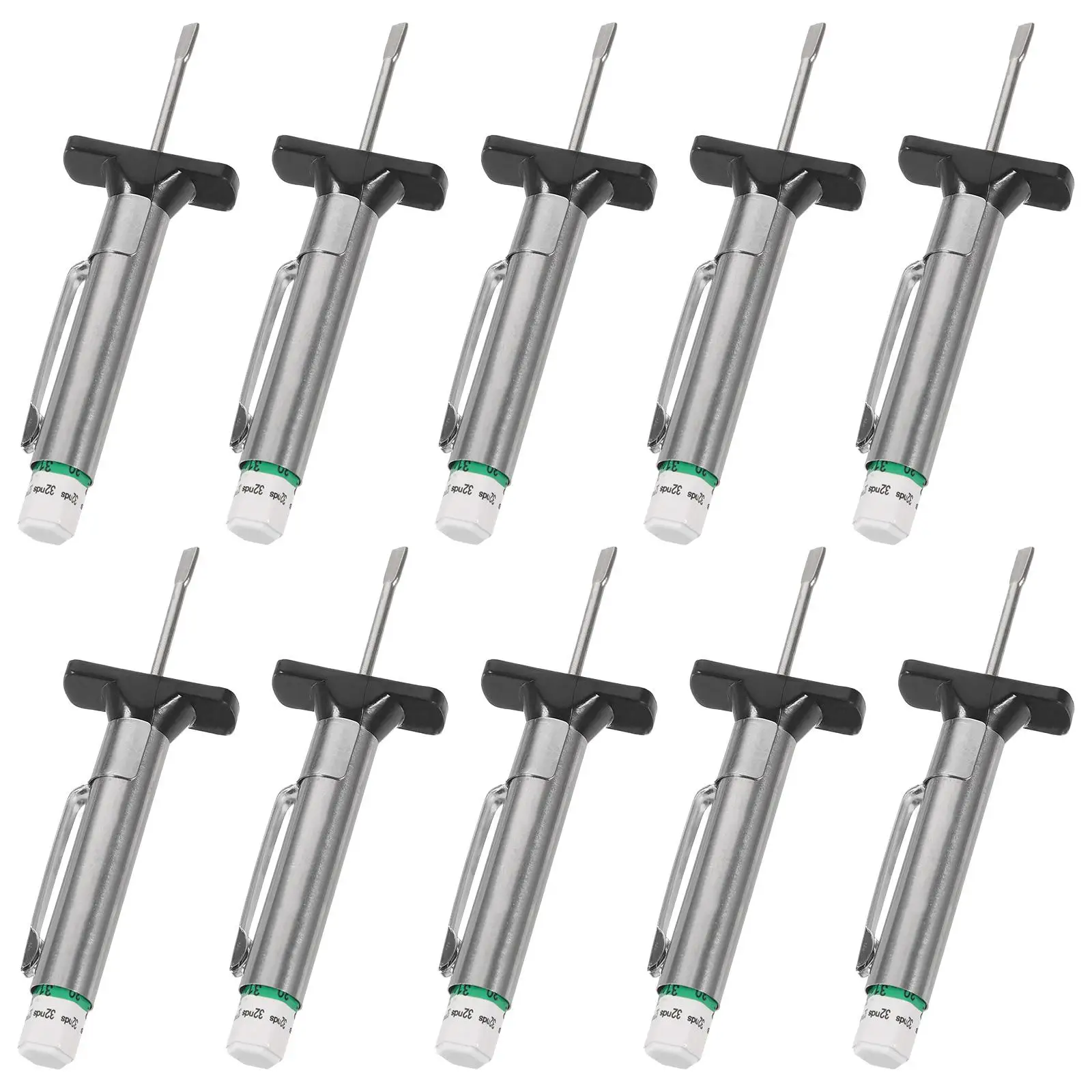 

10 Pcs Tire Depth Gauge Changers Tread 32nds for Car Tool Automotive Replacement Instrument Panel Gauges