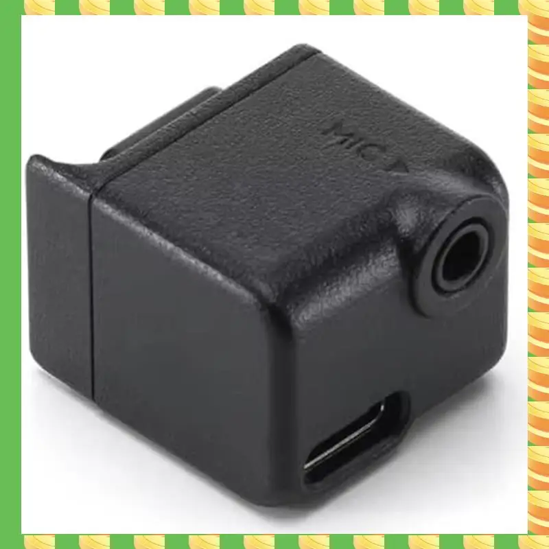 

AB53 Type-C Powered 3.5Mm Microphone Adapter For DJI Action 4 Camera–Professional Accessory With 3.5Mm Audio Input Port