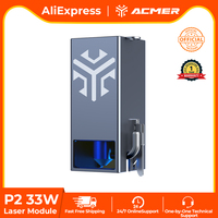 ACMER P2 33W Laser Module Blue Diode for P2 Laser Engraver Machine Laser Head Upgrade Kit for Plywood Acrylic Glass Engraving
