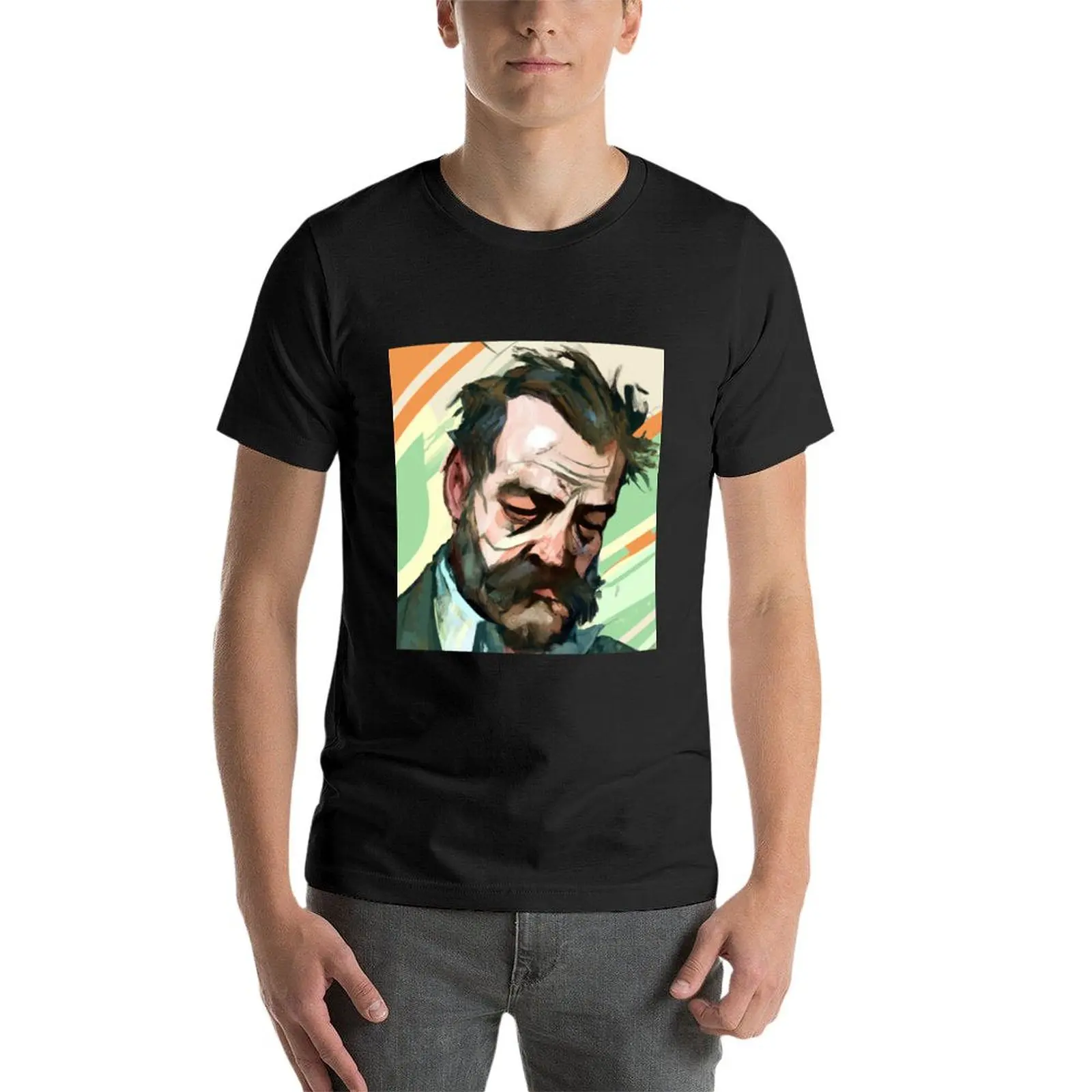 Disco Elysium - Harry Dubois Fan Art T-Shirt sweat summer clothes hippie clothes sublime plain white t shirts men - Image 4