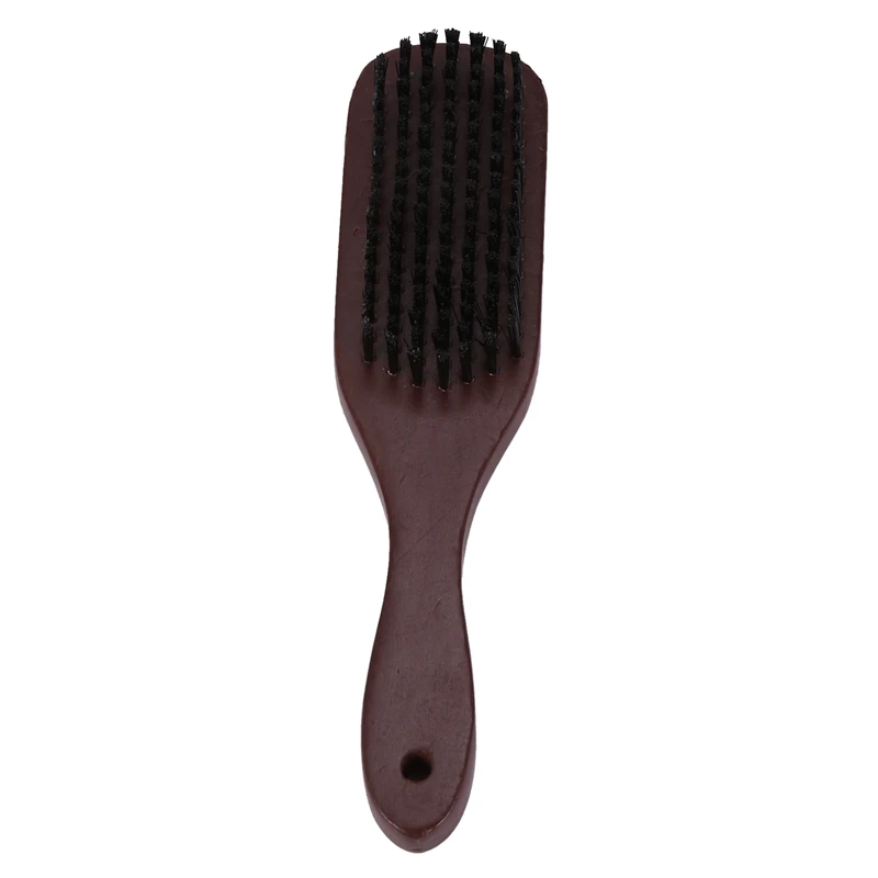Spazzola dissolvenza pettine forbici spazzole per la pulizia barbiere pelle dissolvenza testa di olio Vintage forma di capelli rotti intaglio spazzola per la pulizia strumenti