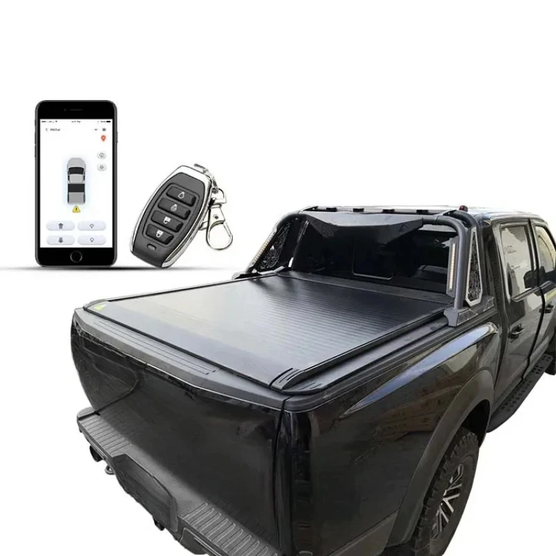 Key Remote Control Retractable Pickup 4x4 Bed Electric Tonneau Cover