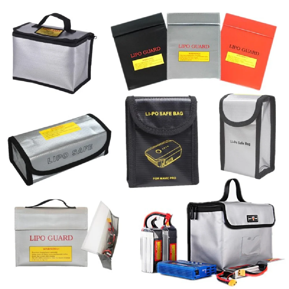 Fireproof Explosion-proof Waterproof Lithium Battery Safety Bag Aviation Model Battery Mobile Power Supply Startup And Stor