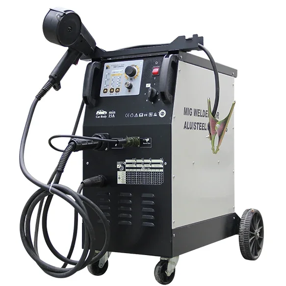 High Efficiency Mobile Multi-functional Aluminum Mig Welding Machine Aluminum And Steel Body Repair System Mig Welder Machine