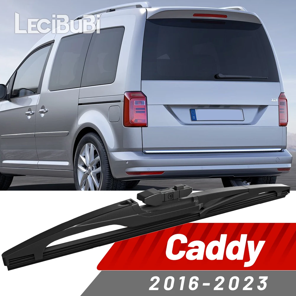 Limpiaparabrisas trasero, accesorios para VW Volkswagen Caddy 2016-2023 2017 2018 2019 2020 2021 2022