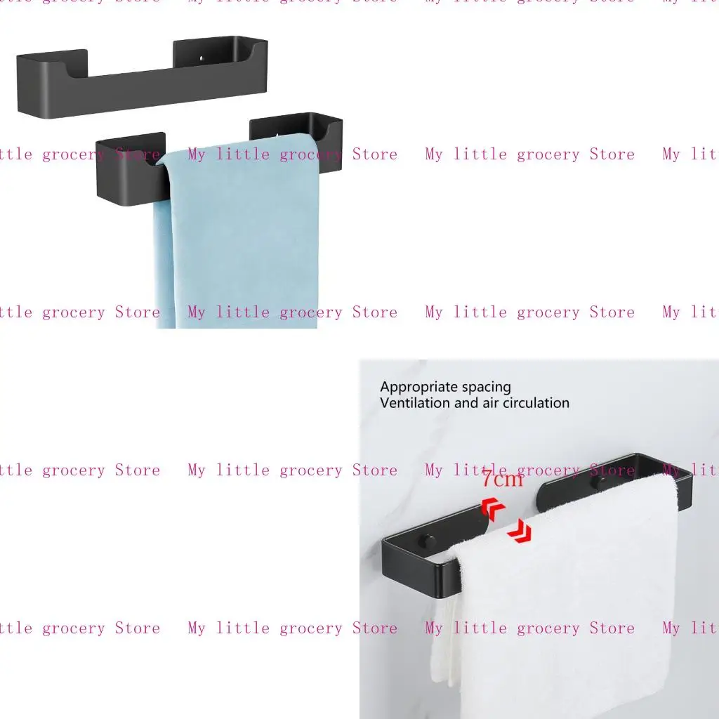 

D5BD Сильный адгезивный полотенце полотенце 30 см. Организаторы ванной комнаты толщиной для дома