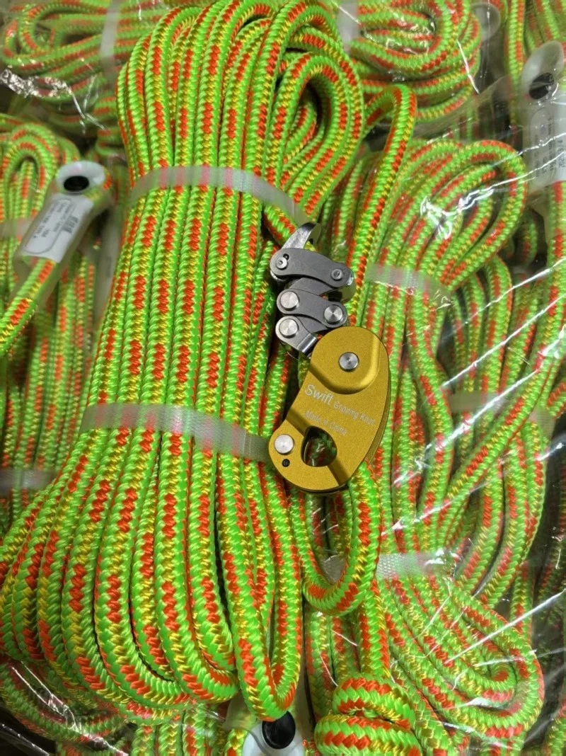 Grasping knot rising and falling aerial work safety rope self-locking rope gripper outdoor pulley labor-saving