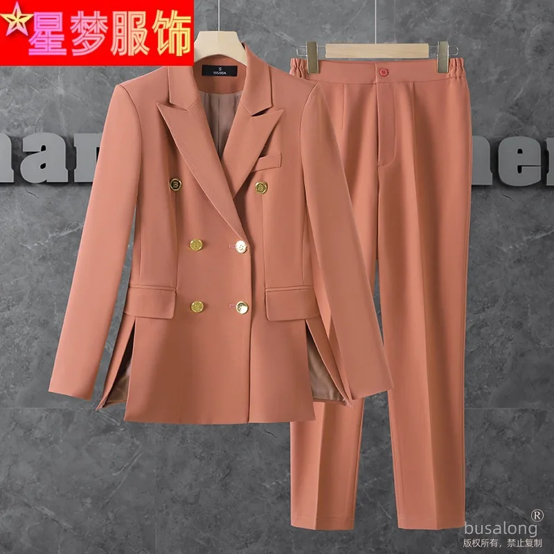 

Autumn and Winter Long Sleeves Business Wear Suit Graceful and Fashionable Formal Suit Jacket Business Manager Work Clothes Fema