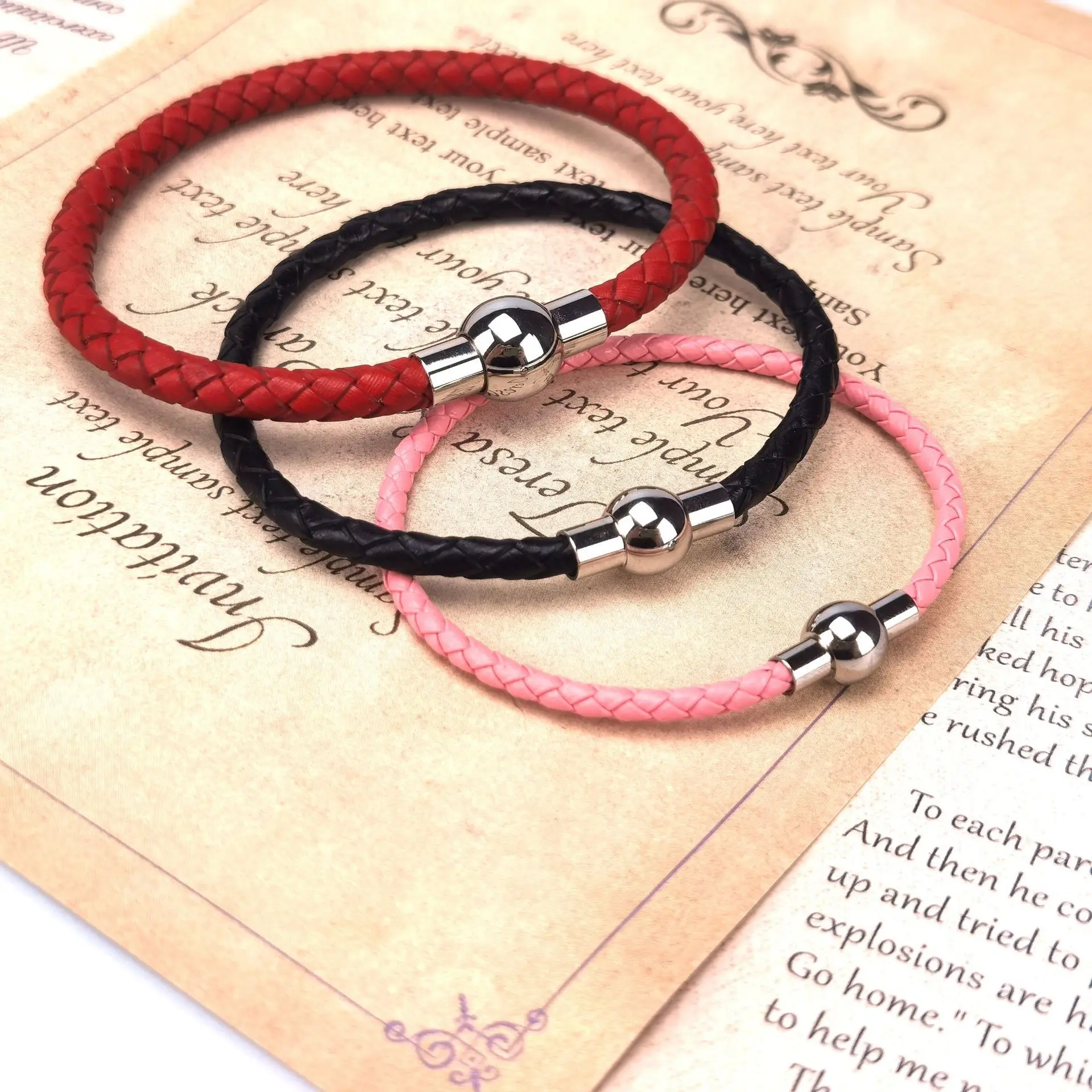 10Pcs Stainless Steel Magnetic Clasps Metal Strong Ball Magnetic Clasp Beading End Connector For DIY Jewelry Making Accessories