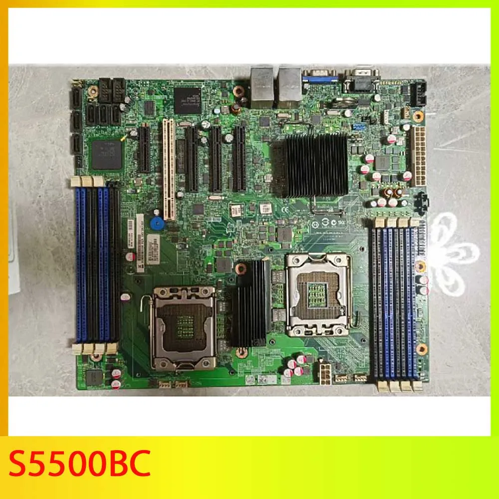 

For I-nt-el LGA1366 Dual Server Motherboard Support 5600 Series S5500BC