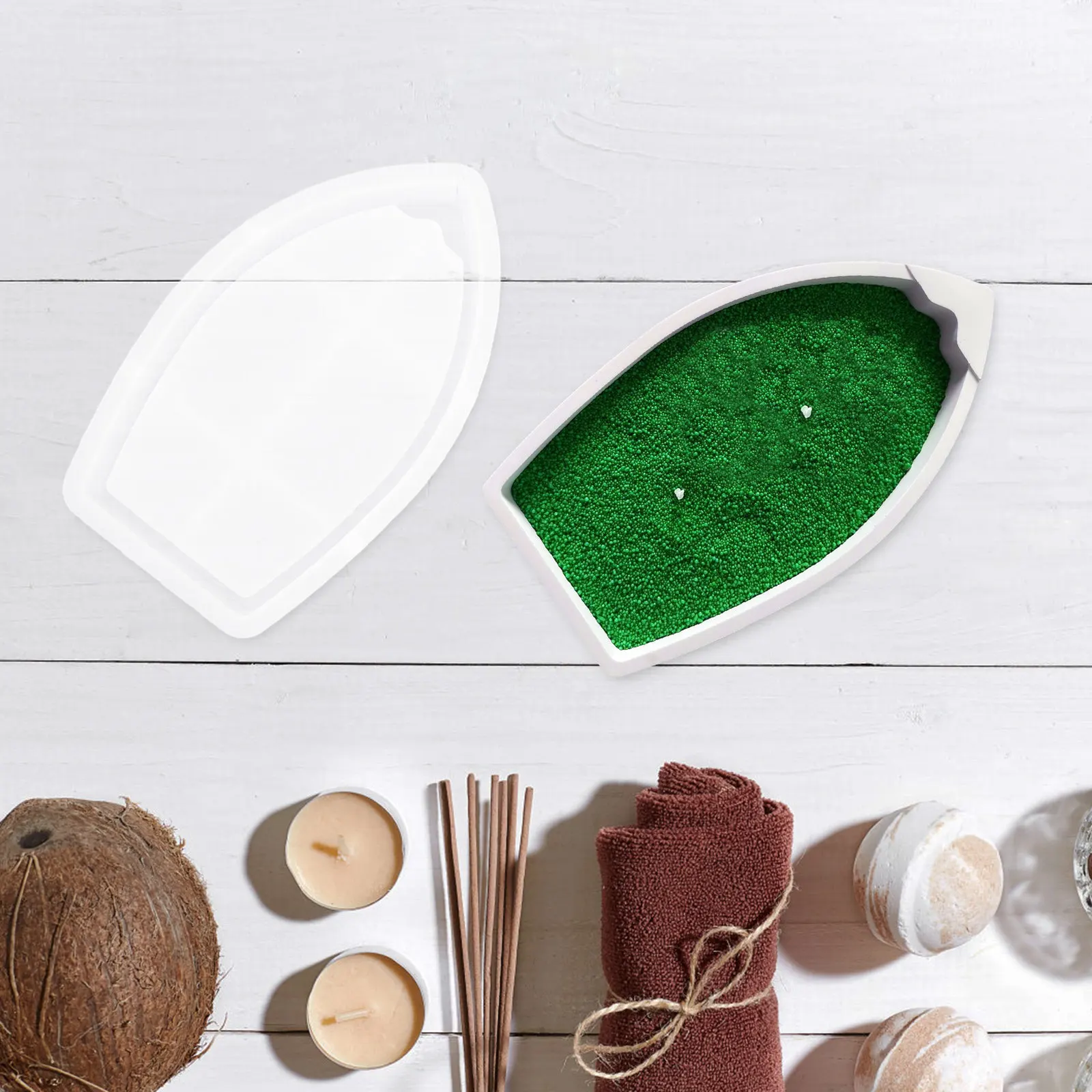 

Гибкая силиконовая форма для лодки для творчества из смолы, эпоксидная форма для литья, для аксессуаров в морском стиле