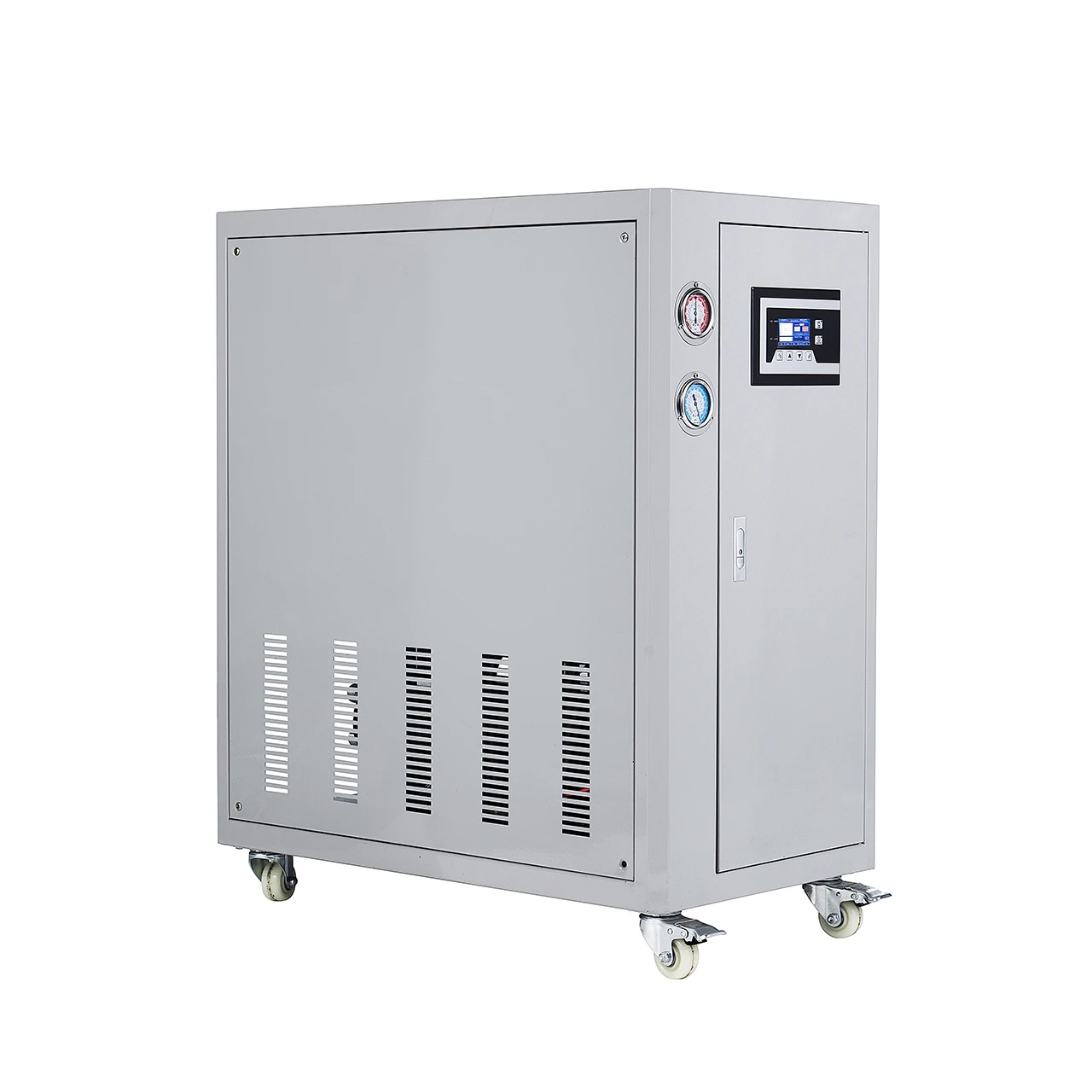 Water Chiller Machine Shell and Tube High Power 18KW Cooling Capacity Hermetic Scroll Compressor 30L Water Tank