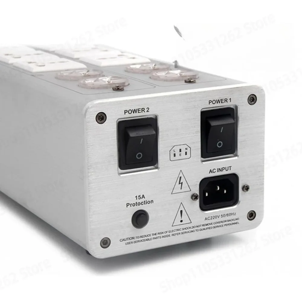 Audio Power Filter Surge Protector Noise Reduction AC Outlet for HiFi