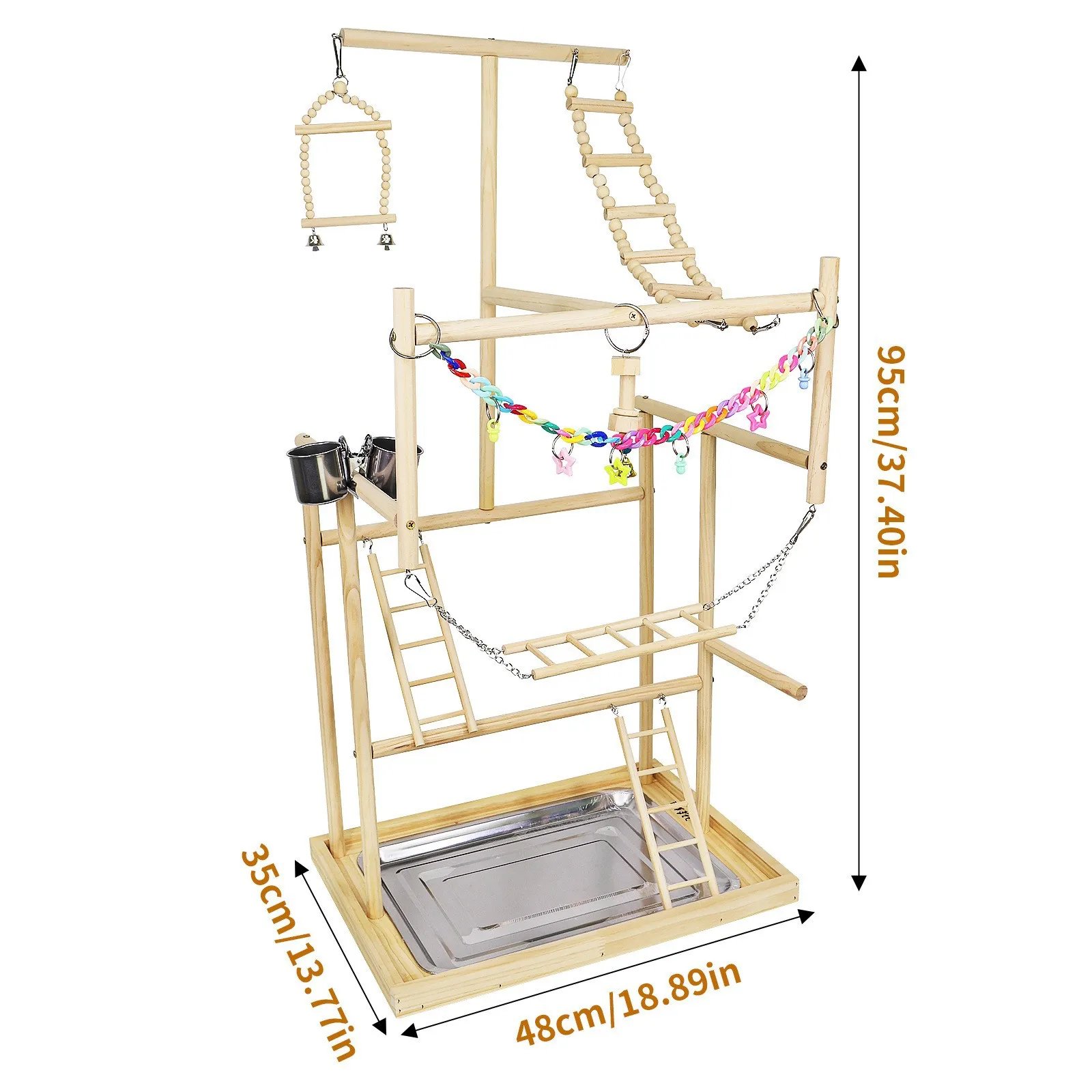 

Подставка для птиц, пион, какаду, тренировочная станция, шлифовальные когти, подставка из цельного дерева, палка, натуральный перцовый деревянный качели, подставка для попугая