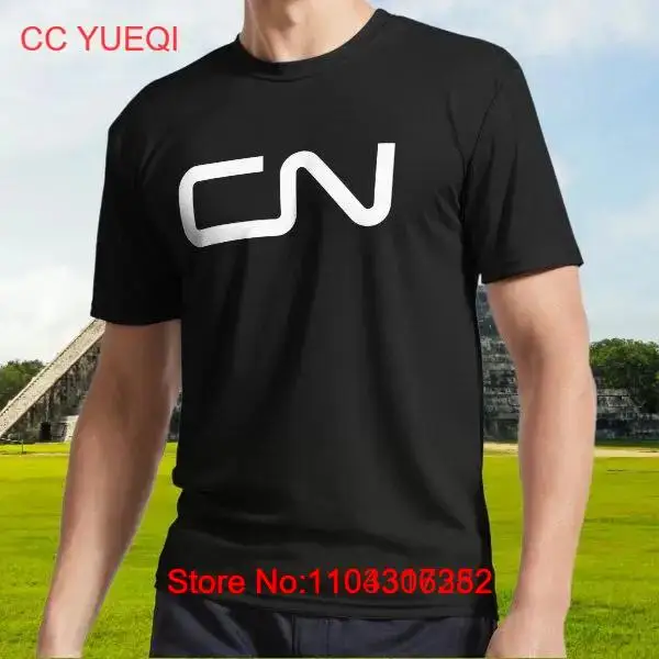 NewCN Train Logo Active T-Shirt Logo T-Shirt Funny Size S to 5XL