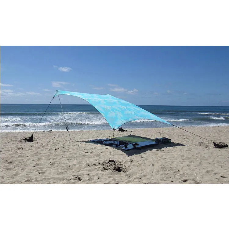 

Oversize UPF50+ beach sun shelter tents, portable water resistant pop up sun shade beach