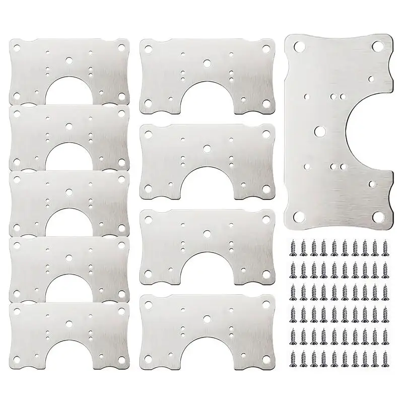 

Hinge Repair Kit Plate For Cabinet 10 Pieces Cabinet Door Hinges Hinge Repair Plate Hinge Repair Board Door Hinge Hole Repair