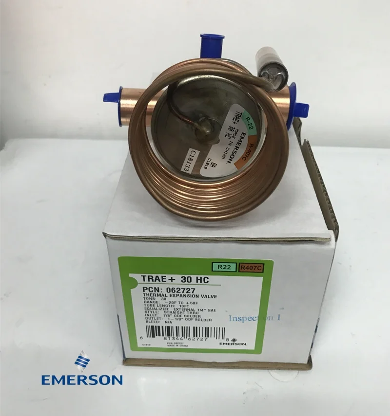 

Thermal expansion valve Chiller Roof heat pump application expansion valve TRAE8HCA