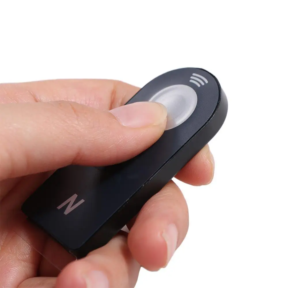 Rilascio otturatore universale per fotocamera a infrarossi ML-L3 Telecomando wireless IR per Nikon Selfie SLR DSLR per Nikon D3200/D3300/D3400