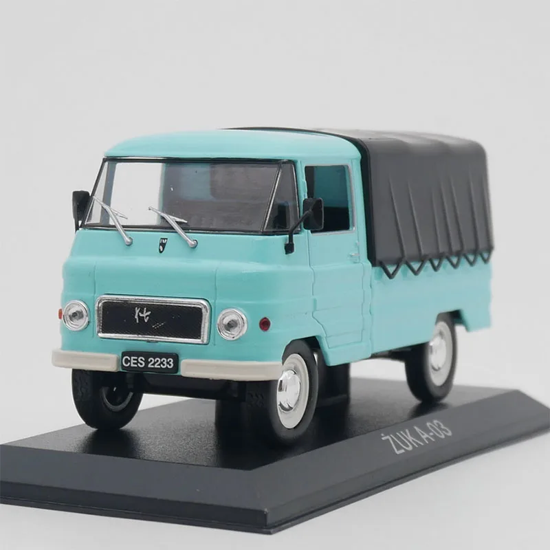 

1:43 ZUK A-03 Pickup Truck Soviet Nostalgia Simulation Alloy Car Model Static Display Collectible Toy Gift Souvenir Decoration