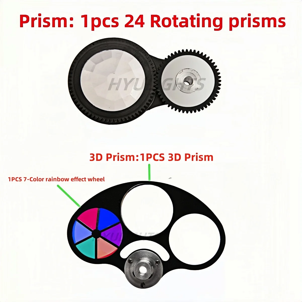 200W Moving Head Light Beam&Spot& Zoom 24 Rotating Prisms 14 Gobos 11Color Wheel &7 -Color Wheel 6 Discharge 3DLens Stage Lights