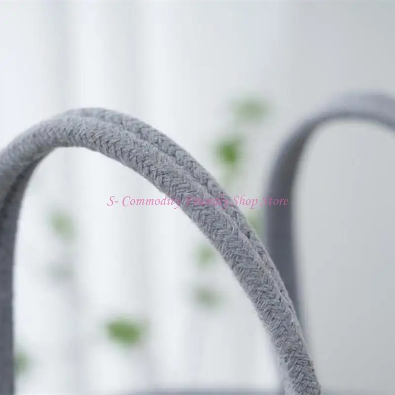 

85AE Spacious Baby Diaper Hand Bag Cotton Storage Solution Large for Travel Parents