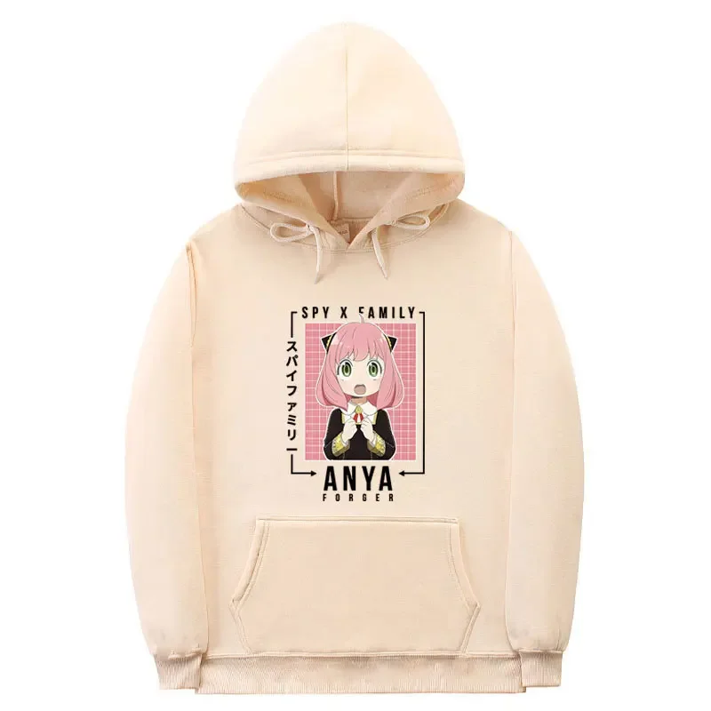 Spy X Family Anime Printed Women's Hoodie Fashion Sports Urban Street Clothing Simple Creative Loose Youth Popular Leisure