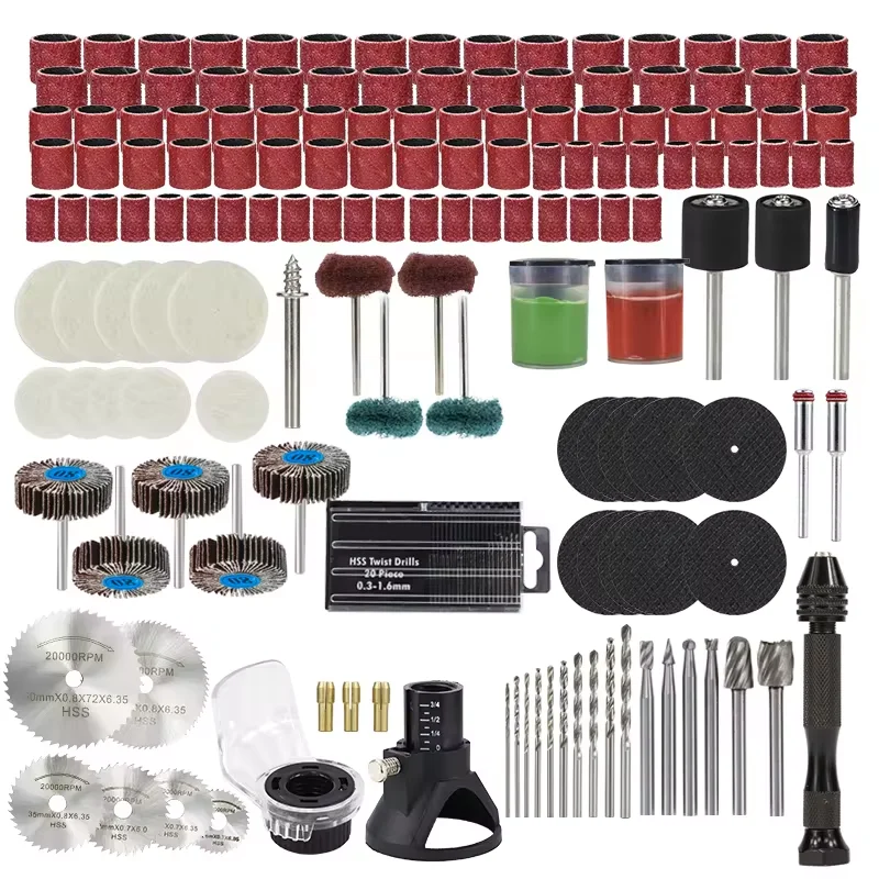 XCAN Rotary Tool Accessories For Sanding Polishing Grinding Tool Abrasive Tools Wood Metal Engraving For Dremel Accessories