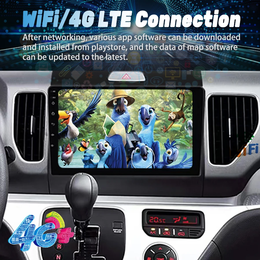 Reproductor de vídeo Multimedia para coche, Radio 2Din de 9 pulgadas para KIA Ray 2011 - 2017 Android 14, navegación CarPlay, GPS, Wifi, pantalla táctil estéreo