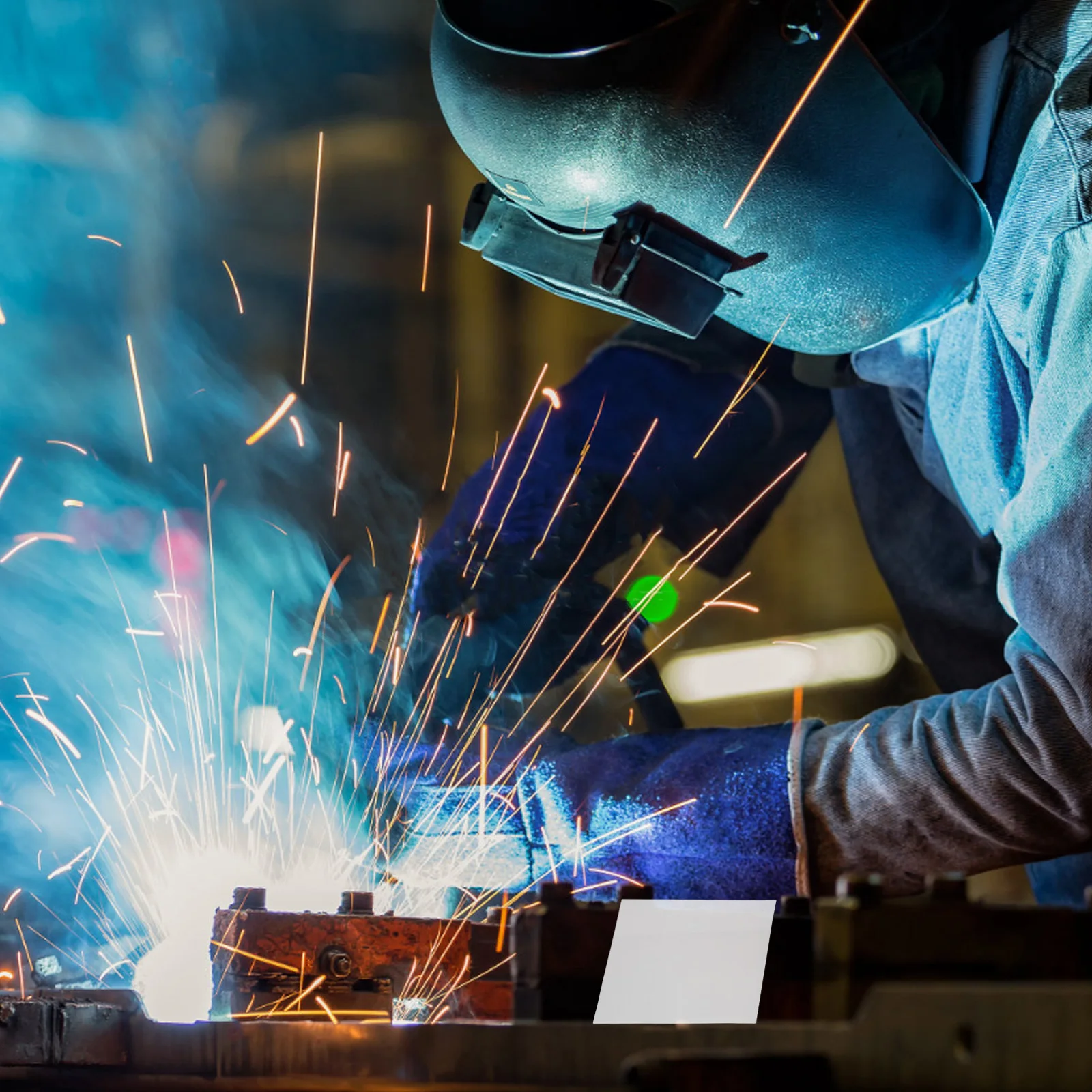 

20Pcs Welding Hood Lens Cover Kit Clear Transparent Heatproof Quick Replace Universal Fit for Welding Shield Protection