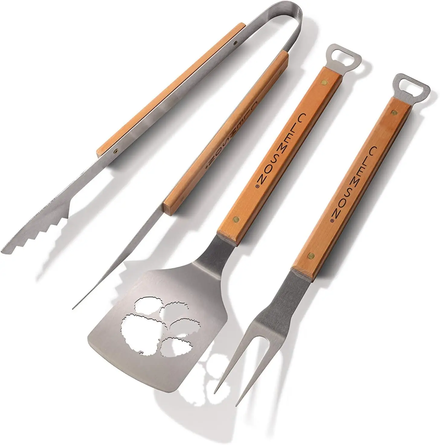 

Classic Series 3-Piece BBQ Set for Grilling Enthusiasts, Perfect for Outdoor Cooking