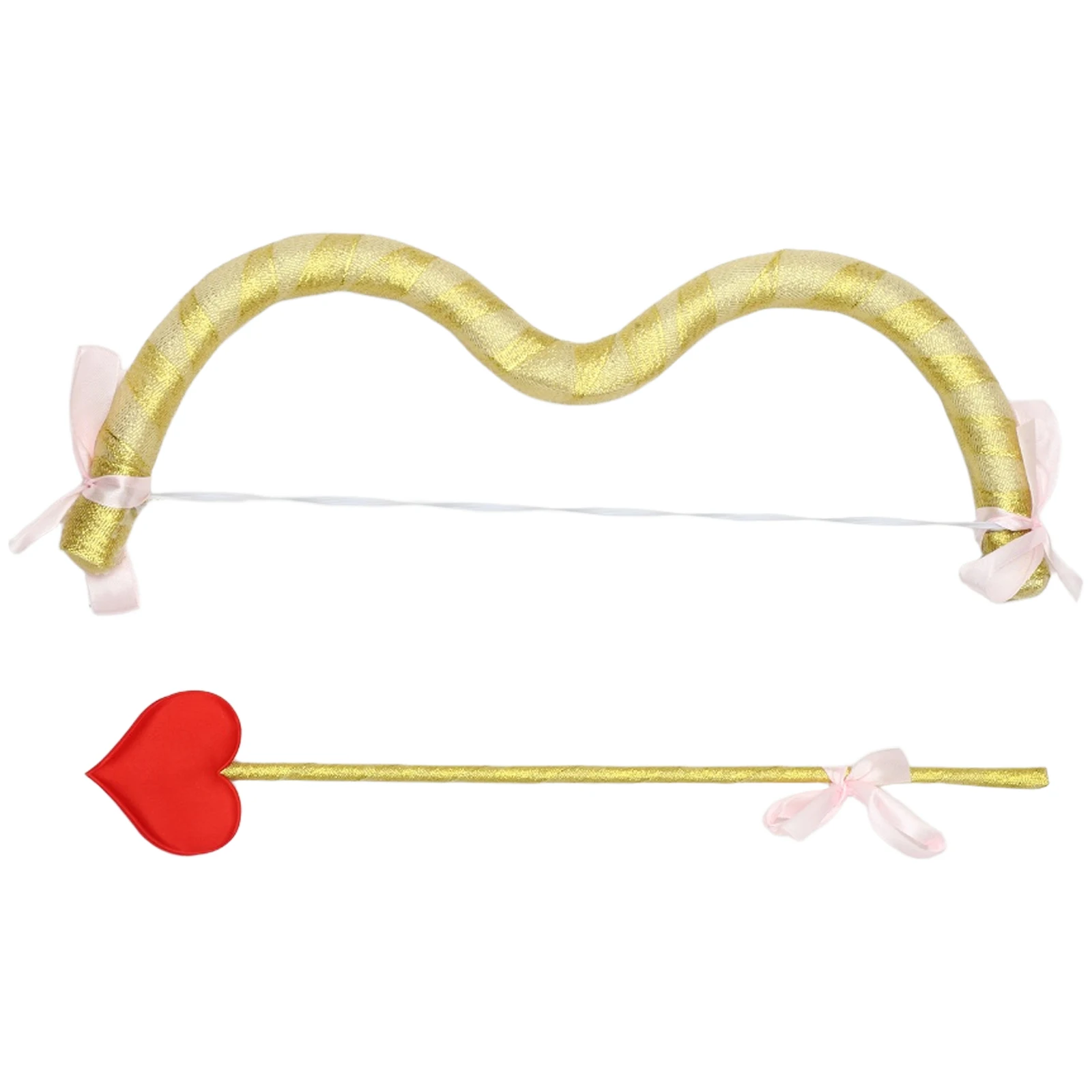 Erwachsene Kinder Gummiband Feder Flügel Stirnband Bogen Pfeil Gläser Set Kostüm Zubehör für Maskerade Halloween Mottoparty