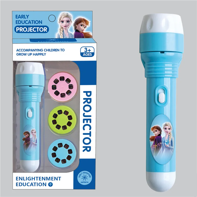 Frozen Cartoon Anime Fackel-Lampe Taschenlampe Projektor Spielzeug Mickey Mouse Findet Nemo Taschenlampe Geburtstagsgeschenk – Detail 10