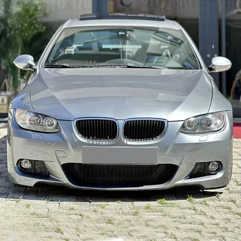 E92 M-Techスタイル オートパーツ 車体キット サイドスカート フロントリアバンパーリップ ボディキット E92 LCI 2006-2009用