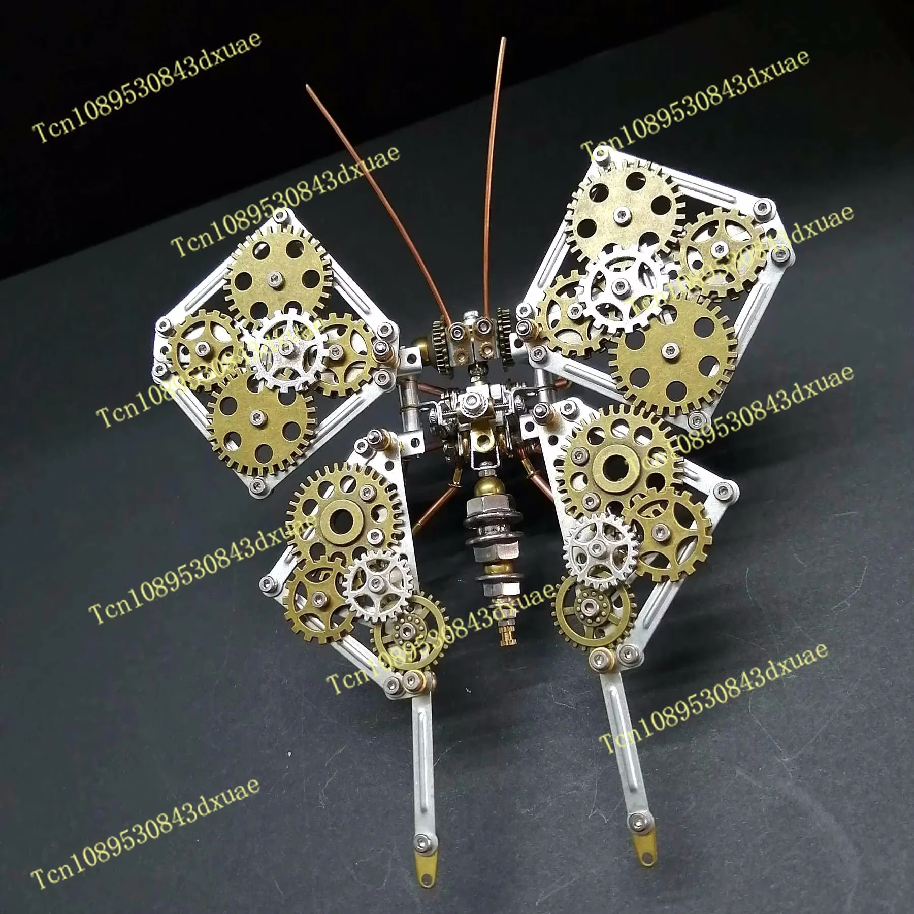 DIY Phoenix Butterfly Metal Model Kit 3D Puzzle Cyberpunk Mechanical Insects Assembly Toy for Adults teens Gift