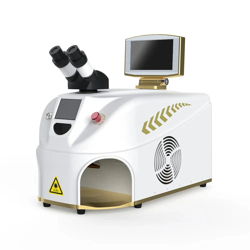 

80W Small Spot YAG Jewelry Gold Laser Welder Gold Silver Chain Laser Welding Soldering Repairing Machine