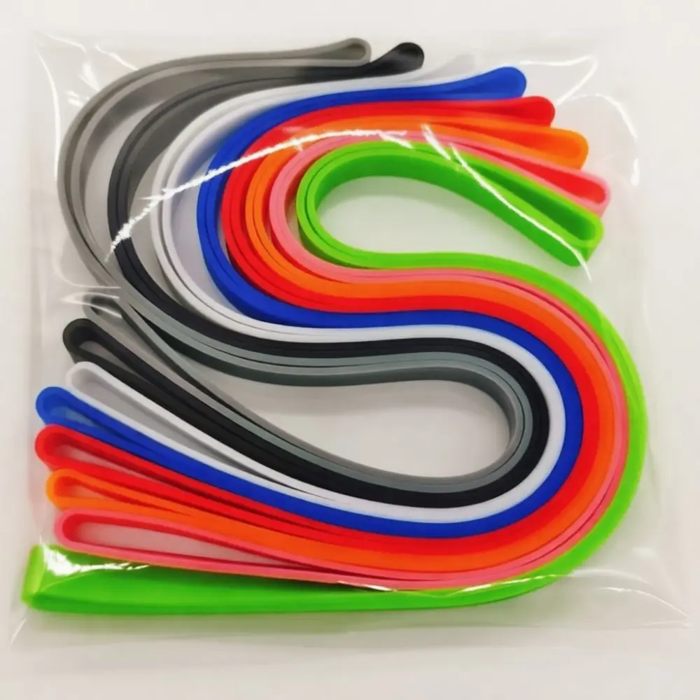 High Elastic Silicone Straps Durable Stretching Bands For Beach Chair Towels Camping Gear Organizer Home Cable Fixing Tool