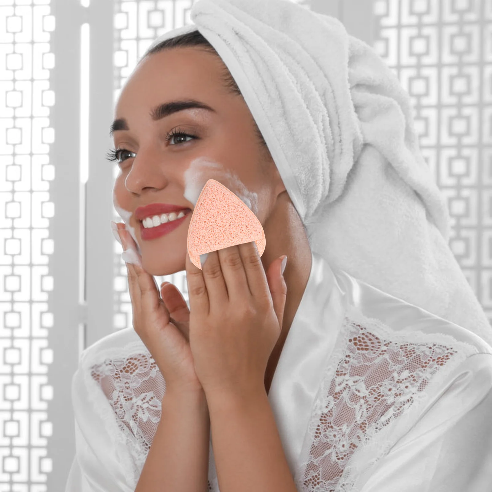 2 pezzi guanti per la pulizia del viso struccante scrubber esfoliante cuscinetti morbidi per il viso strumento spa per la pulizia profonda per una pelle liscia