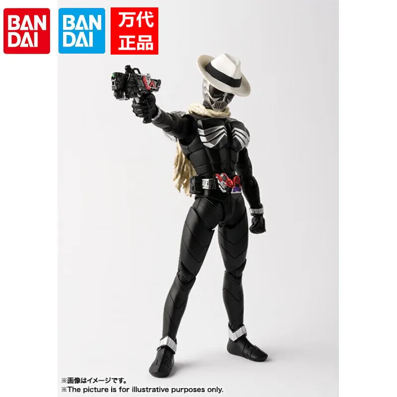 Bandai (BANDAI) Kamen Rider Real Bone Carving SHF Super Movable Model Toy W Gale Extreme Form Skull Real Bone Carving,